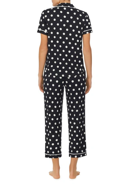 Kate Spade Print Short Sleeve Pajamas In Dot