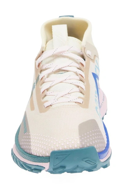 Nike React Pegasus Trail 4 Gore-tex® Waterproof Running Shoe In Sanddrift/ Teal/ Coco Milk
