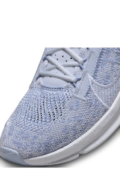 Shop Nike Superrep Go 3 Flyknit Running Shoe In Grey/ Cobalt/ Royal/ White