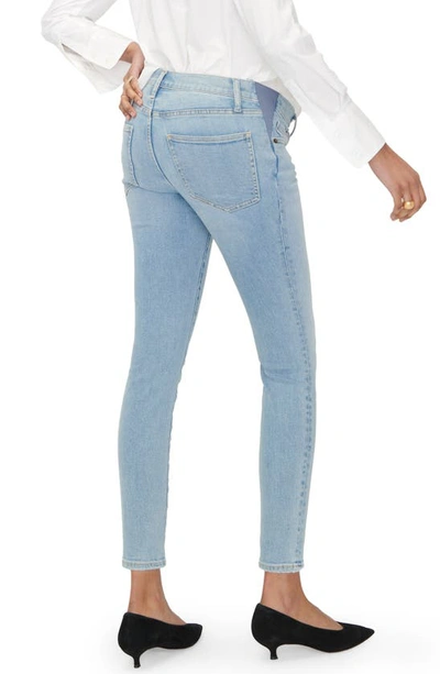 Shop Hatch The Under The Bump Slim Maternity Jeans In Light Wash