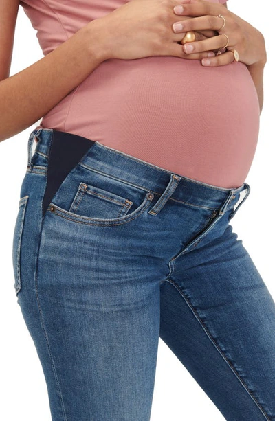 Shop Hatch The Under The Bump Slim Maternity Jeans In Indigo