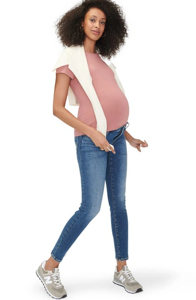 Shop Hatch The Under The Bump Slim Maternity Jeans In Indigo
