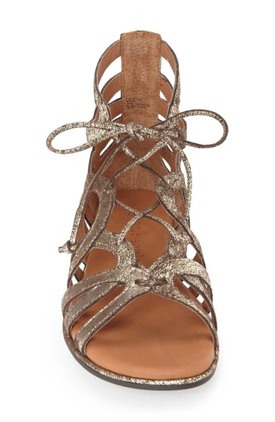 Shop Gentle Souls By Kenneth Cole 'break My Heart 3' Cage Sandal In Brown Leather