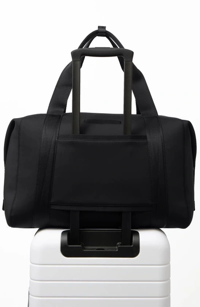 Dagne Dover Landon Recycled Polyester Carryall Duffle In Onyx