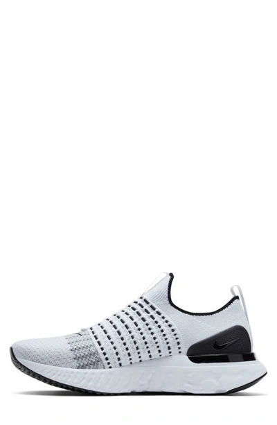 Shop Nike React Phantom Run Flyknit 2 Running Shoe In White/ White
