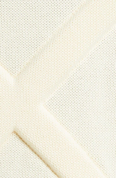 Shop Off-white 3d Diagonal Stripe Sweater In New Beige