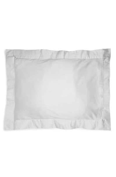 Shop Matouk Nocturne Pillow Sham In Silver