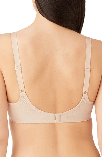 Wacoal Visual Effects Minimizer Lace Bra In Sand