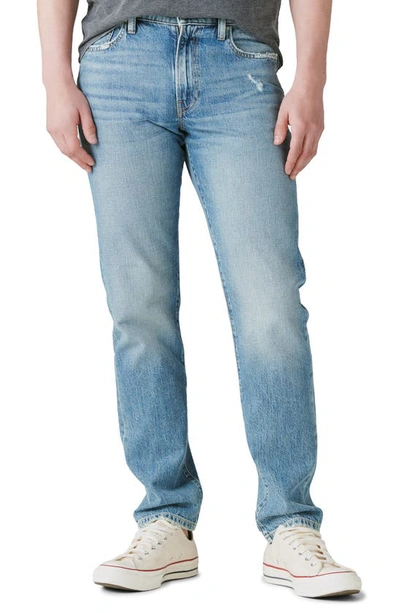 Lucky Brand 410 Athletic Straight Leg Jeans In Blue