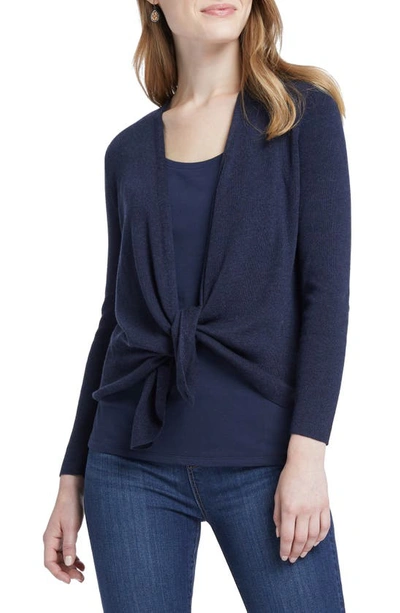 Nic + Zoe Four-way Cardigan In Dark Indigo