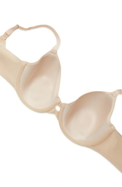 Shop Wacoal Superbly Smooth Underwire T-shirt Bra In Sand