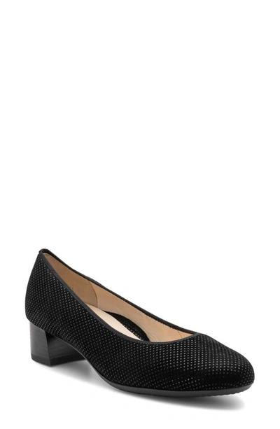 Shop Ara Vivian Pump In Black Puntkid