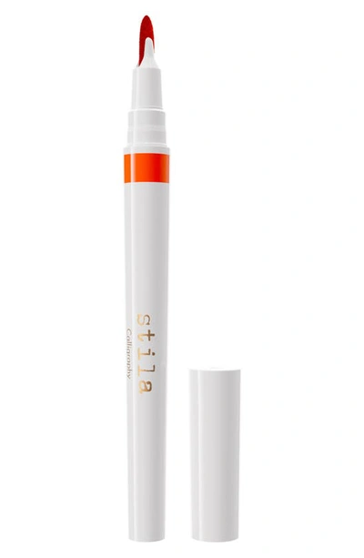 Shop Stila Calligraphy Lip Stain In Stacey