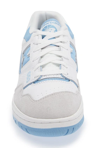 Shop New Balance 550 Basketball Sneaker In Munsell White/ Blue Haze