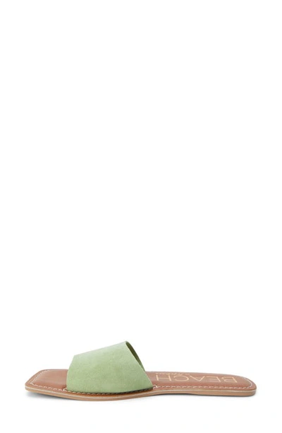 Beach By Matisse Bali Slide Sandal In Lime