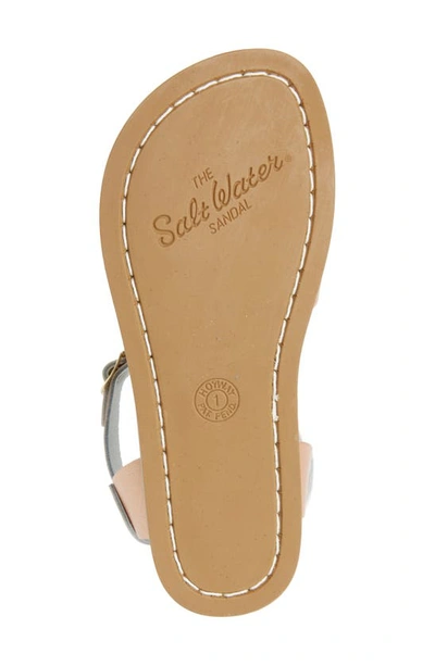 Shop Salt Water Sandals By Hoy Classic Waterproof Sandal In Rose Gold