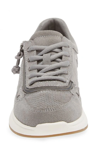 Shop Billy Footwear Comfort Jogger Sneaker In Grey Suede