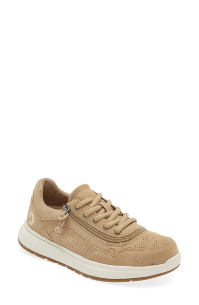 Shop Billy Footwear Comfort Jogger Sneaker In Tan Suede