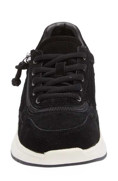 Shop Billy Footwear Comfort Jogger Sneaker In Black Suede