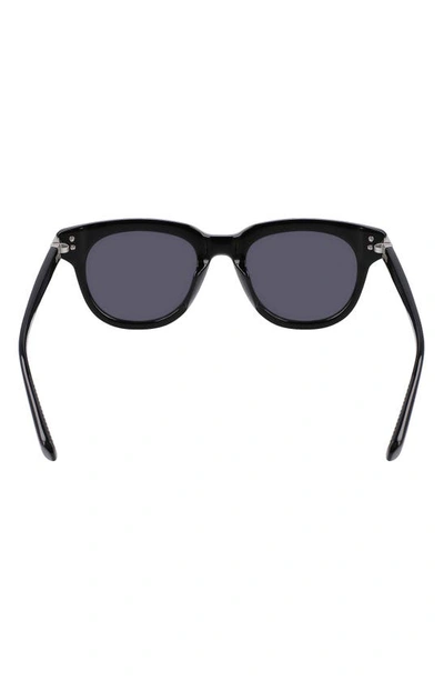 Shop Shinola Monster 51mm Round Sunglasses In Black