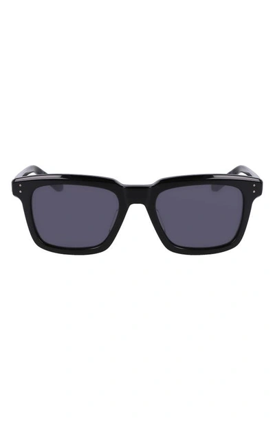 Shop Shinola Monster 54mm Rectangular Sunglasses In Black