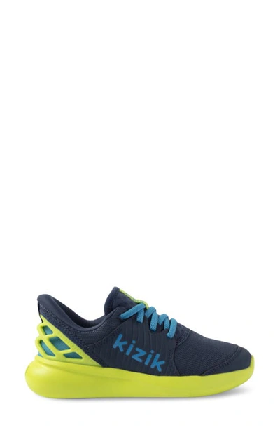 Kizik Kids' Anaheim Hands-free Sneaker In Blue Energy