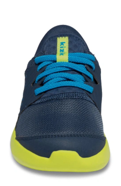 Shop Kizik Kids' Anaheim Hands-free Sneaker In Blue Energy