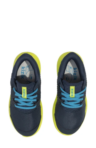 Kizik Kids' Anaheim Hands-free Sneaker In Blue Energy