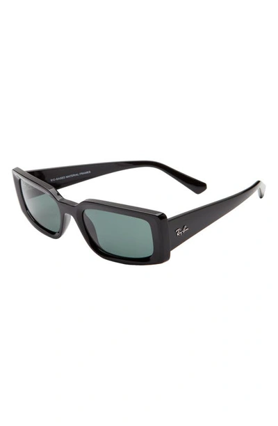 Shop Ray Ban Kiliane 54mm Pillow Sunglasses In Black