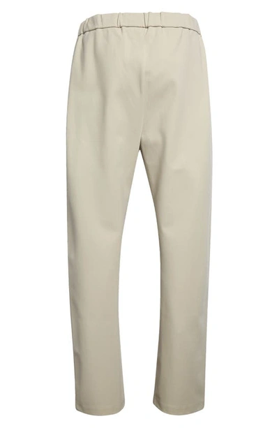 Shop Fear Of God Eternal Relaxed Fit Tricot Drawsting Pants In Cement