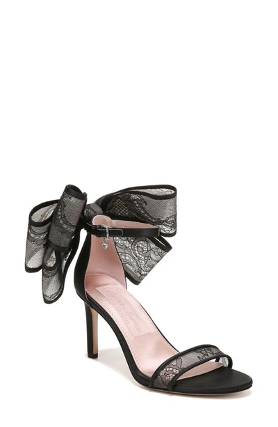 Shop Naturalizer Pnina Tornai For  Amour Ankle Strap Sandal In Black Fabric