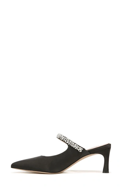 Shop Naturalizer Pnina Tornai For  Liefde Pointed Toe Mule In Black Fabric