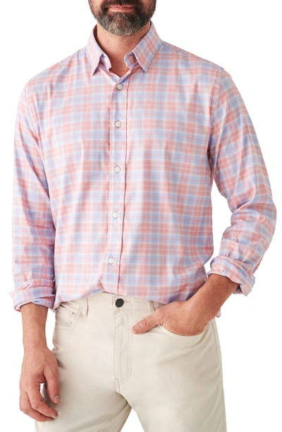 Shop Faherty The Movement Plaid Button-up Shirt In Vista Point Plaid