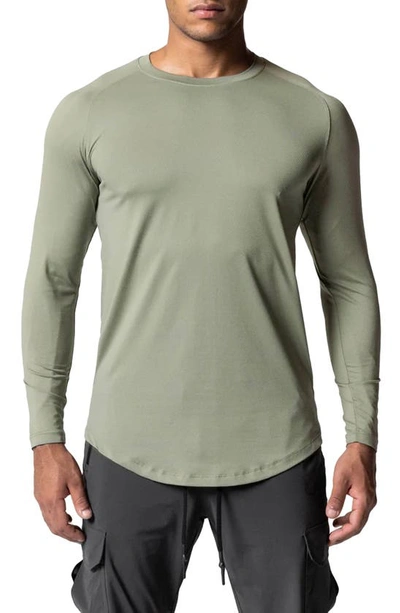 Shop Asrv Silver-lite™ 2.0 Established Long Sleeve Training T-shirt In Sage