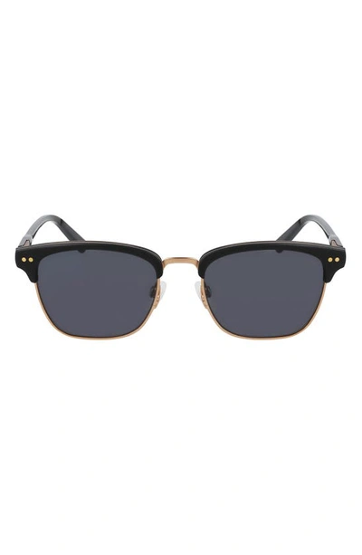 Shop Shinola Runwell 52mm Square Sunglasses In Matte Black