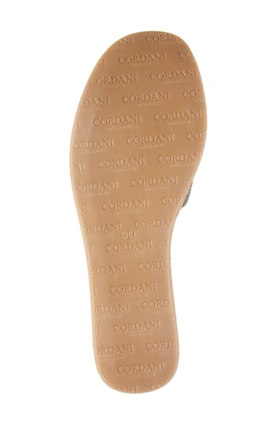Shop Cordani Jeanna Platform Wedge Sandal In Black Multi