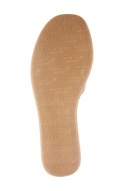 Shop Cordani Jeanna Platform Wedge Sandal In Beige Multi