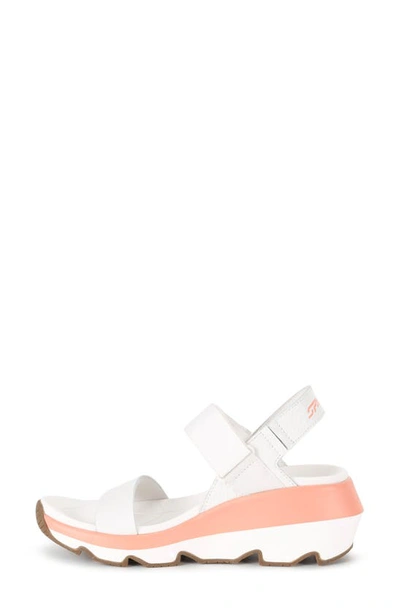 Shop Spyder Campie Slingback Wedge Sandal In White