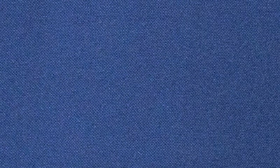 Shop Maceoo Mozartsolidguilty Blue Piqué Button-down Polo