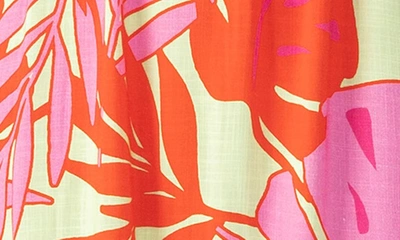 Sanctuary Floral Drop Seam Maxi Dress In Paradise Pink
