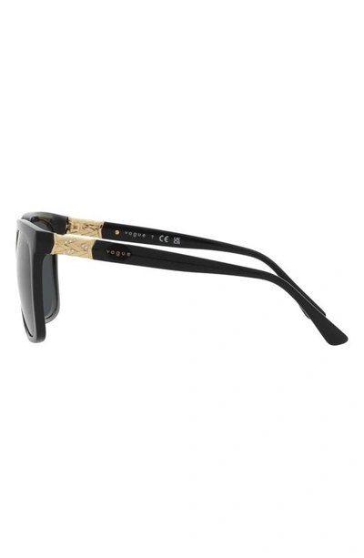 Shop Vogue 54mm Square Sunglasses In Black