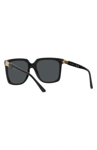 Shop Vogue 54mm Square Sunglasses In Black