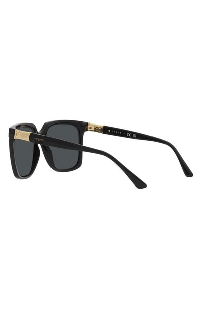 Shop Vogue 54mm Square Sunglasses In Black