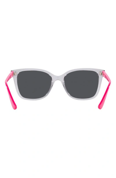 Shop Vogue 54mm Pillow Sunglasses In Transparent Grey