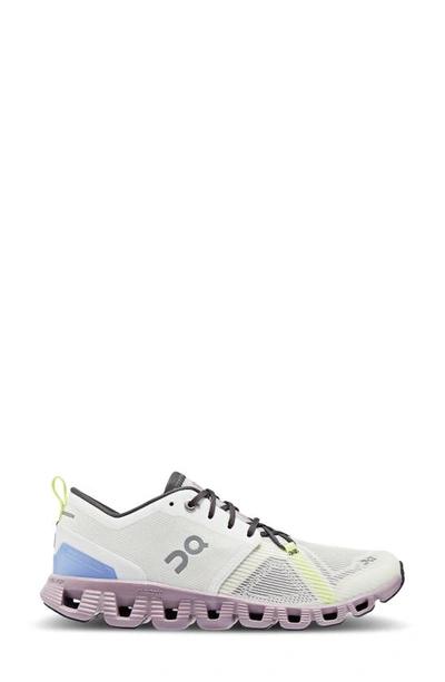 Shop On Cloud X 3 Shift Cross Training Shoe In Undyed White/ Her