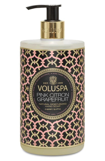 Shop Voluspa Moisturizing Hand Soap, One Size oz In Citron Grapefruit