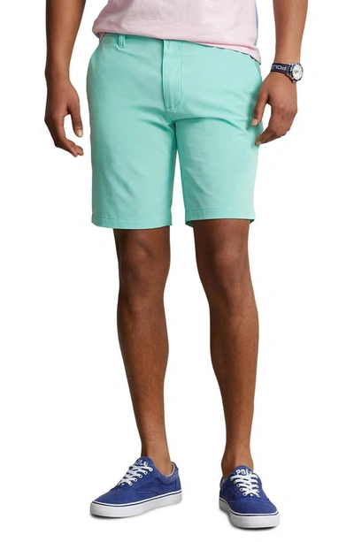 Shop Polo Ralph Lauren All Day Beach Swim Trunks In Bayside Green