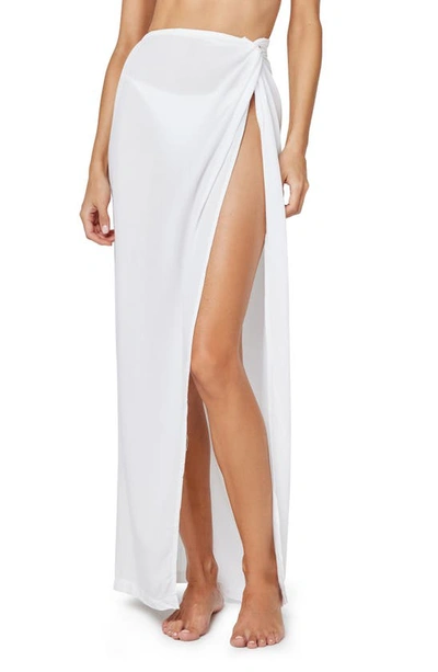 Shop L*space Mia Cover-up Skirt In White