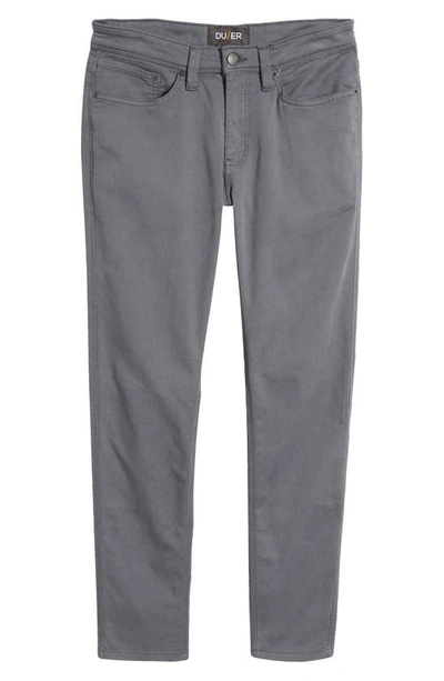 Shop Duer No Sweat Slim Fit Stretch Pants In Storm