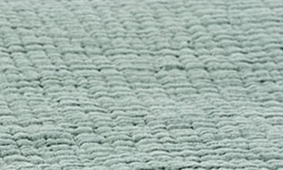 Coyuchi Topanga Organic Matelasse Blanket In Juniper